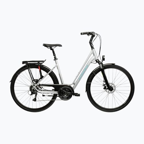 Градски велосипед KROSS Sentio 3.0 silver/steel/glossy