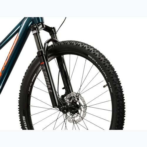 Юношески велосипед KROSS Level Jr 5.0 turquoise/orange/gloss