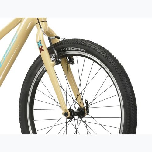 Детски велосипед KROSS Level Jr 1.0 beige/red/gloss