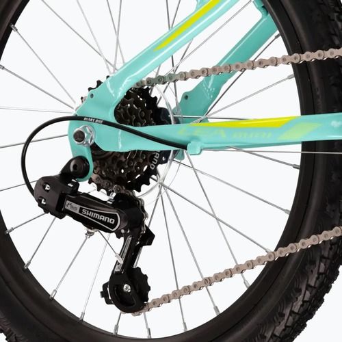 Детски велосипед KROSS Lea Mini 2.0 aquamarine/lime green/glossy