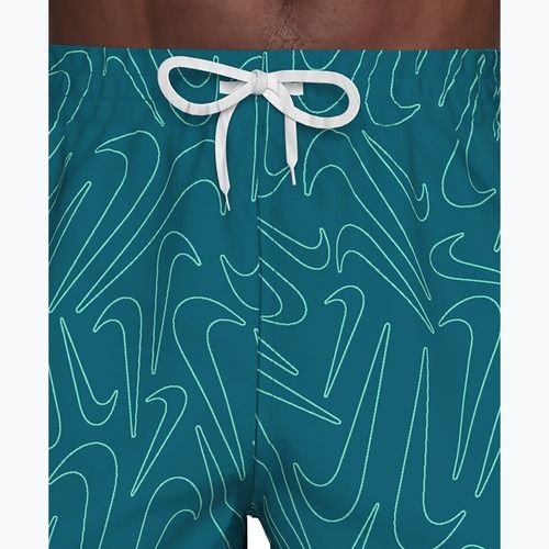 Мъжки бански шорти Nike Breaker Logofetti 5“ Volley green abyss