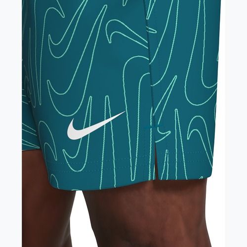 Мъжки бански шорти Nike Breaker Logofetti 5“ Volley green abyss