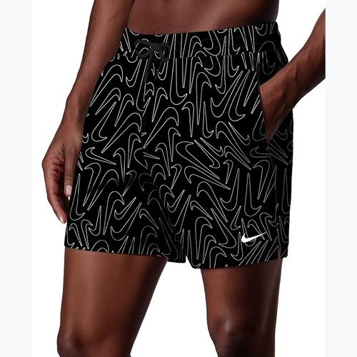 Мъжки бански шорти Nike Breaker Logofetti 5“ Volley black