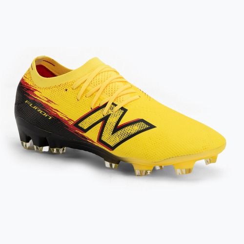 Футболни обувки New Balance Furon Elite V8 FG punch yellow/black 100/fire cracker