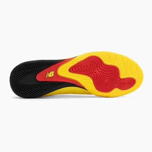 Футболни обувки New Balance Furon Pro V8 IN punch yellow/black 100/fire cracker