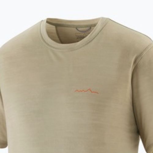 Мъжка тениска Patagonia Cap Cool Merino Blend Graphic Shirt multi-pitch/weathered stone
