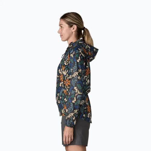 Дамско яке против вятър Patagonia Houdini kaleido/black