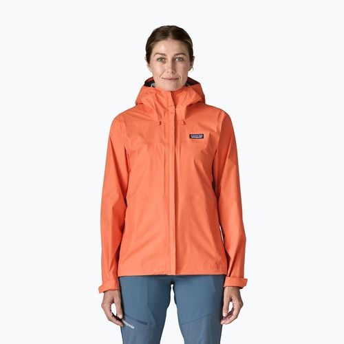 Дамско яке за дъжд Patagonia Torrentshell 3L Rain peach sorbet