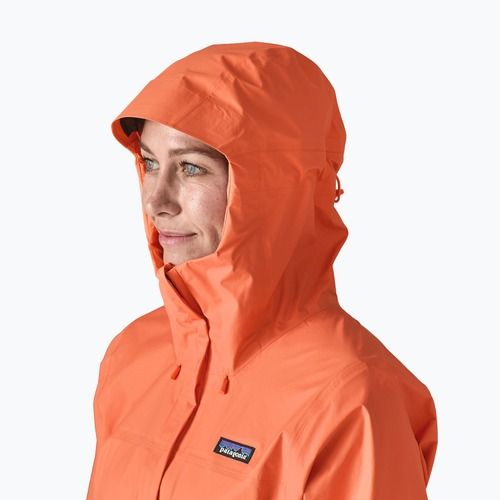 Дамско яке за дъжд Patagonia Torrentshell 3L Rain peach sorbet