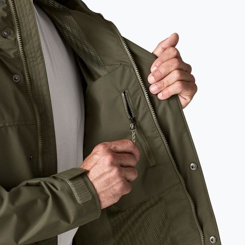 Мъжко яке за дъжд Patagonia Outdoor Everyday Rain basin green