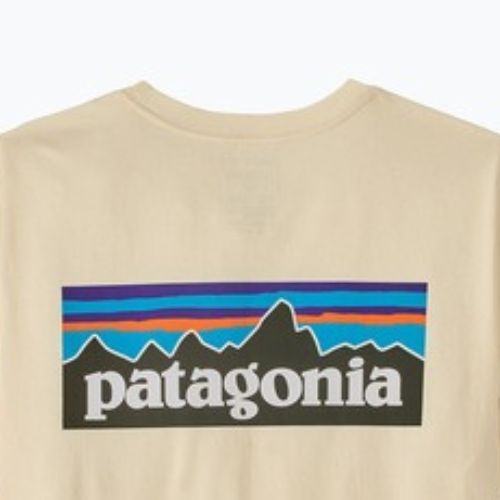 Мъжка тениска Patagonia P-6 Logo undyed natural