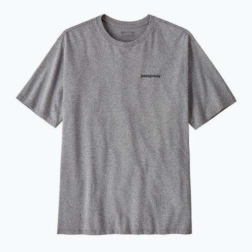Мъжка тениска Patagonia P-6 Logo Responsibili-Tee gravel heather