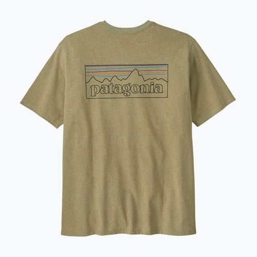 Мъжка тениска Patagonia P-6 Logo Responsibili-Tee p-6 outline/gumtree green