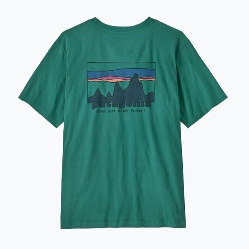 Мъжка тениска Patagonia '73 Skyline gem green
