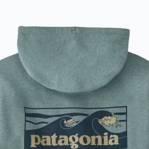 Мъжки суитшърт Patagonia Boardshort Logo Uprisal Hoody blue sage