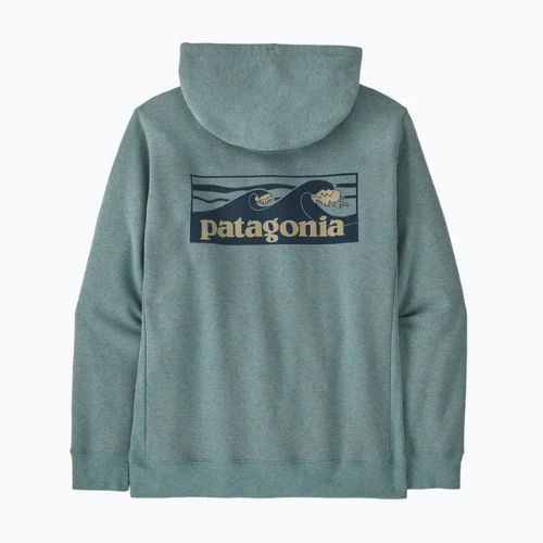 Мъжки суитшърт Patagonia Boardshort Logo Uprisal Hoody blue sage