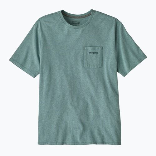 Мъжка тениска Patagonia Boardshort Logo Pocket Responsibili blue sage