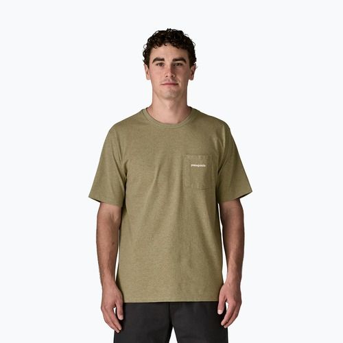 Мъжка тениска Patagonia Boardshort Logo Pocket Responsibili gumtree green