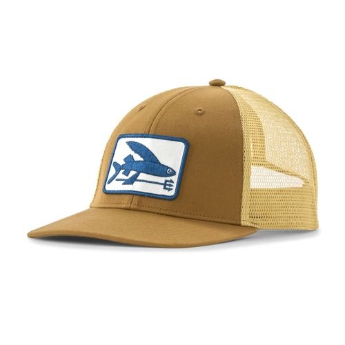 Дамска шапка с козирка Patagonia Flying Fish LoPro Trucker flying fish fork/bobcat brown