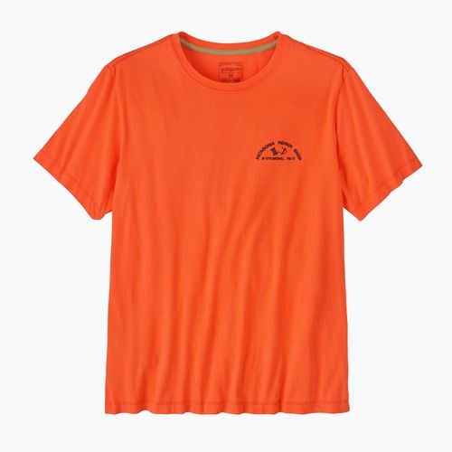 Мъжка тениска Patagonia Repair Shop orange peel