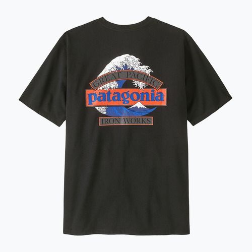 Мъжка тениска за трекинг Patagonia Great Waves Responsibili Tee black