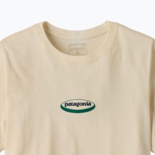 Мъжка тениска Patagonia '95 Oval Logo undyed natural