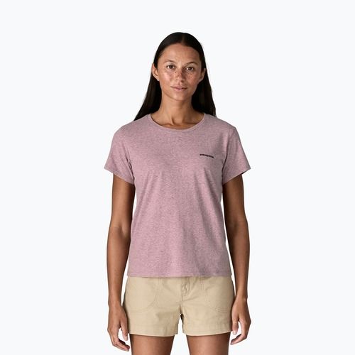 Дамска тениска Patagonia P-6 Logo Responsibili-Tee qulet violet