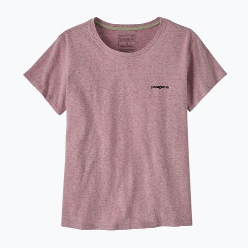 Дамска тениска Patagonia P-6 Logo Responsibili-Tee qulet violet