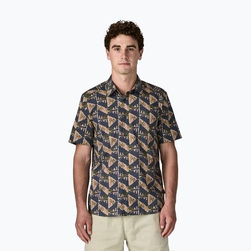 Мъжка риза Patagonia Go To jaguar geo/dolomite blue