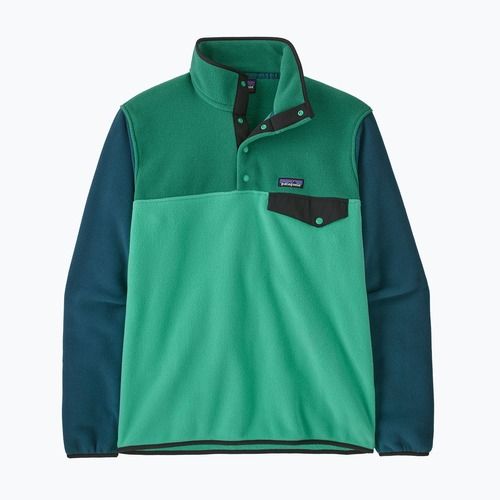 Мъжки трекинг суитшърт Patagonia LW Synch Snap-T P/O aqua stone