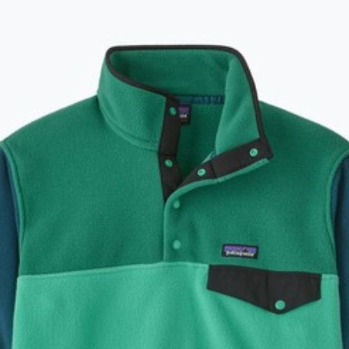 Мъжки трекинг суитшърт Patagonia LW Synch Snap-T P/O aqua stone