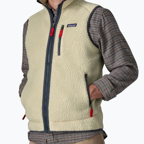 Мъжки елек Patagonia Retro Pile Fleece pelican w/smolder blue