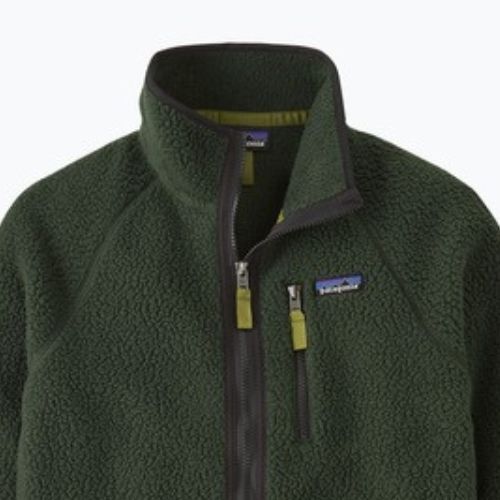 Мъжки трекинг суитшърт Patagonia Retro Pile old growth green