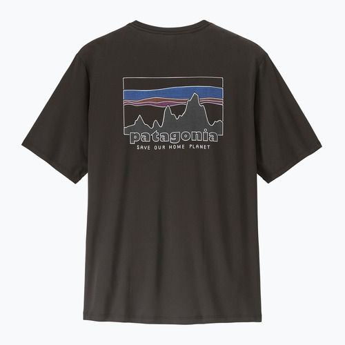 Мъжка тениска Patagonia Capilene Cool Daily - '73 Skyline black