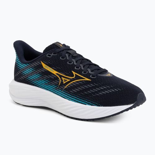Детски обувки за бягане Mizuno Enerzy Rider Jr baritone blue/citrus/capri breeze