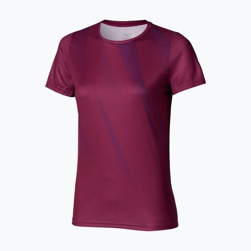 Дамска тениска за бягане Mizuno Core Graphic Tee dark purple
