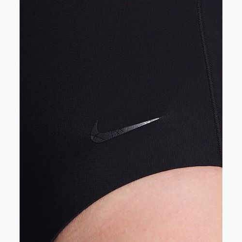 Дамски цял бански костюм Nike Hydralock Luxe Sail Boat V-Neck black