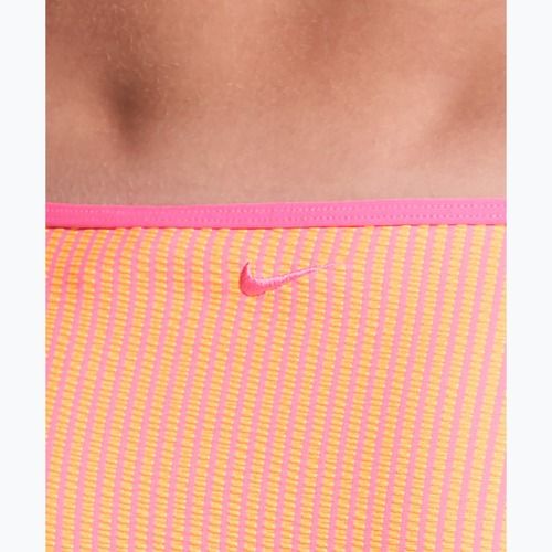 Долнище на бански костюм Nike Ripple Texture Hipster Bikini pink glow