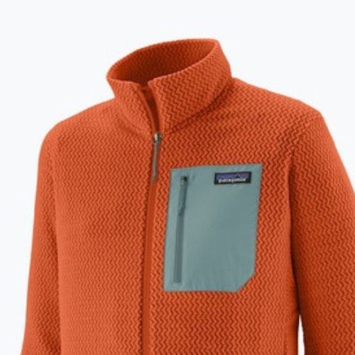 Мъжки трекинг суитшърт Patagonia R1 Air coal orange