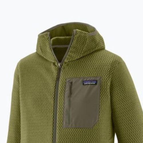 Мъжки трекинг суитшърт Patagonia R1 Air Full Zip Hoody caper green