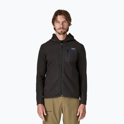 Мъжки трекинг суитшърт Patagonia R1 Air Full Zip Hoody black