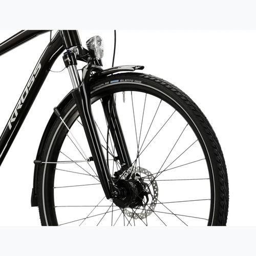 Мъжки трекинг велосипед KROSS Trans 7.0 Bg black/gray/gloss
