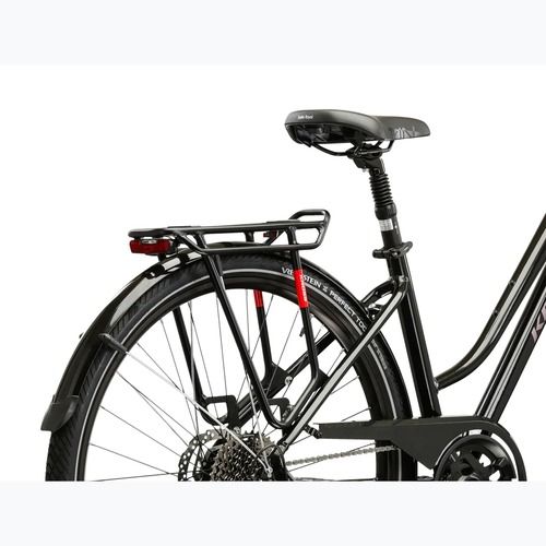 Дамски трекинг велосипед KROSS Trans 7.0 black/pink/gloss