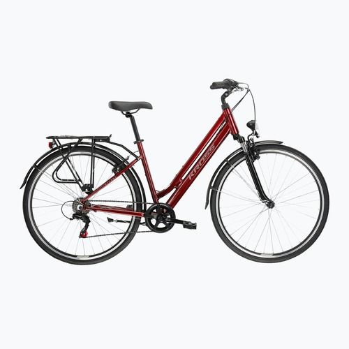 Градски велосипед KROSS Sentio 1.0 ruby/gray/glossy