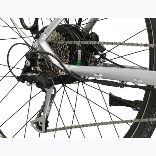 Електрически велосипед KROSS Sentio Hybrid 2.0 504 Wh silver/black/gloss