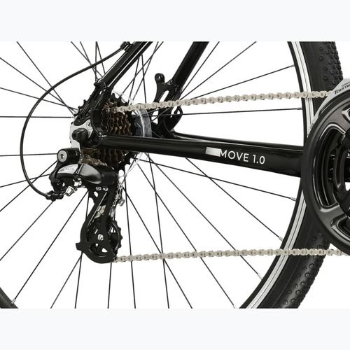 Мъжки градски велосипед KROSS Move 1.0 black/silver/shiny