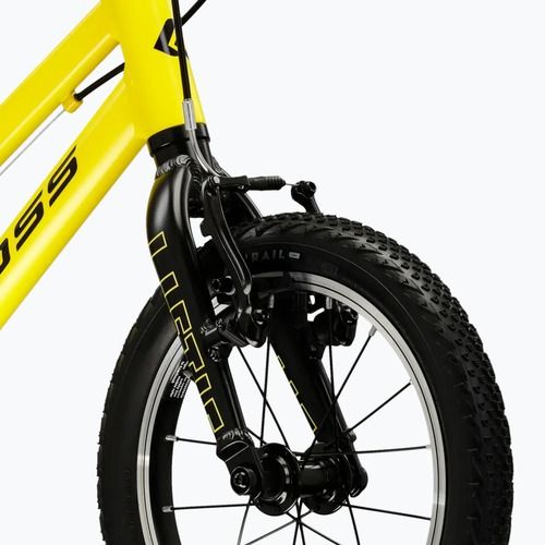 Детски велосипед KROSS Liftie 14 yellow/black/matte