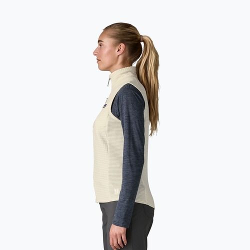 Дамски елек Patagonia R1 wool white