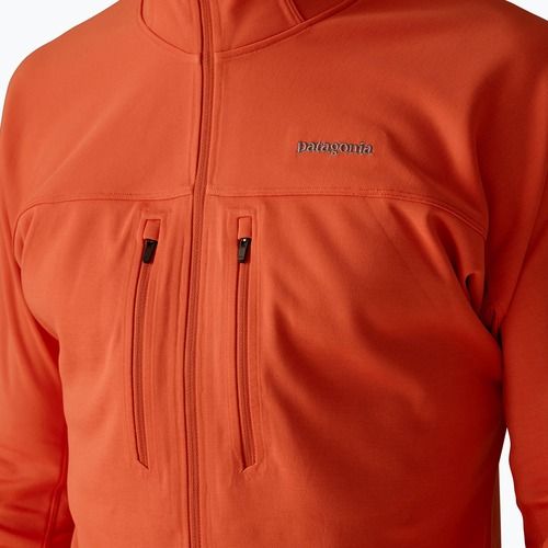 Мъжки суитшърт Patagonia R1 Ultralight Hoody coal orange