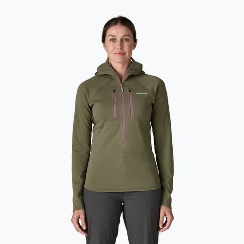 Дамски суитшърт Patagonia R1 Ultralight Hoody basin green